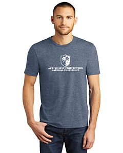 District ® Perfect Tri ® Tee - 2 Location Imprint - ASP 2023 Conference Logo