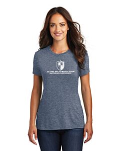 District ® Women’s Perfect Tri ® Tee - 2 Location Imprint - ASP 2023 Conference Logo