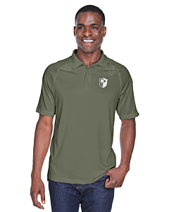 Harriton Men's Advantage Tactical Performance Polo - Left Chest Embroidery - Shield Logo-Tactical Green