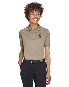 Harriton Ladies' Advantage Snag Protection Plus Tactical Polo - Left Chest Embroidery - Shield Logo